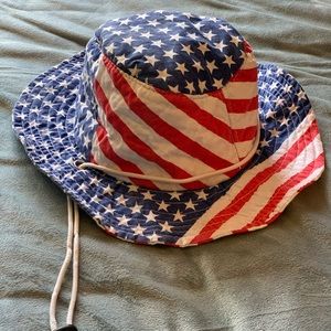American Flag Bucket Hat
